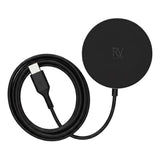 Rvelon Trådløs MagSafe Oplader med stativ Qi2 15W USB-C Sort