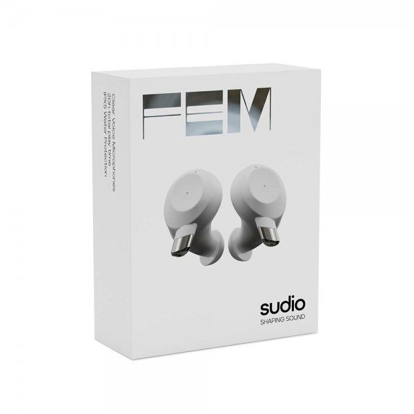 Sudio Høretelefoner Fem In-Ear TWS Hvid