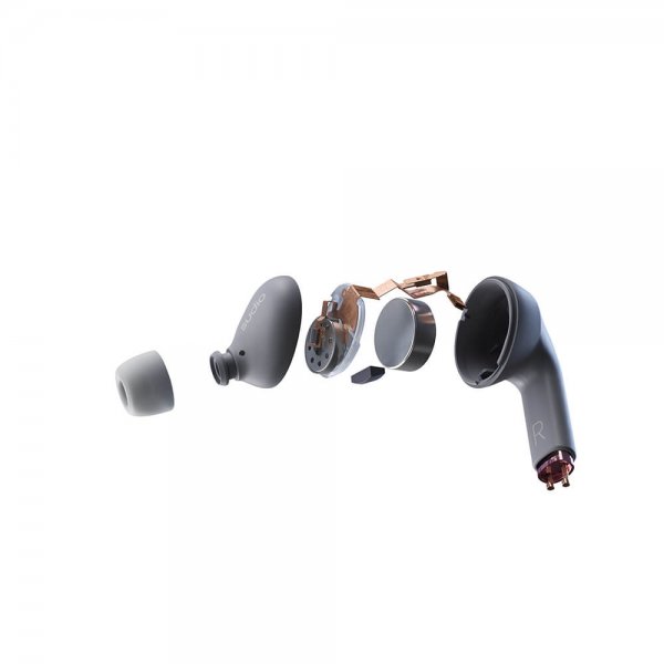 Sudio E2 Trådløse Høretelefoner In-Ear TWS ANC Slate Grey