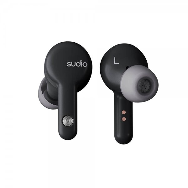 Sudio A2 True Wireless In-ear hovedtelefoner med ANC, sort