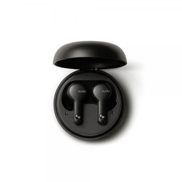 Sudio A2 True Wireless In-ear hovedtelefoner med ANC, sort
