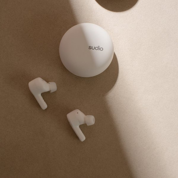 Sudio Hovedtelefoner In-Ear A2 True Wireless ANC Hvid