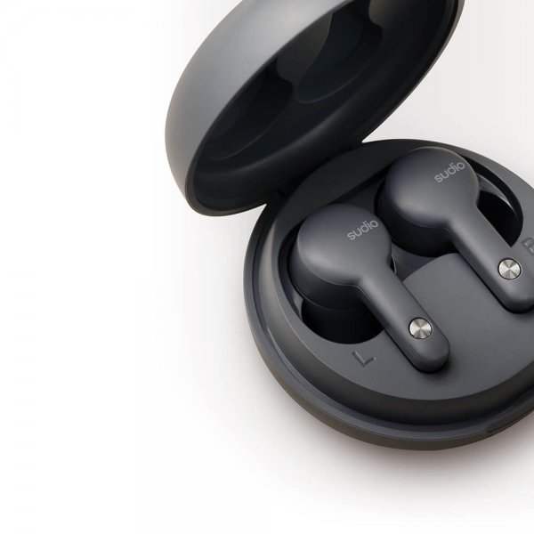 Sudio Høretelefoner In-Ear A2 True Wireless ANC Antracit