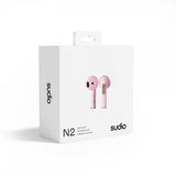 Sudio In-Ear N2 True Wireless Hovedtelefoner Rosa
