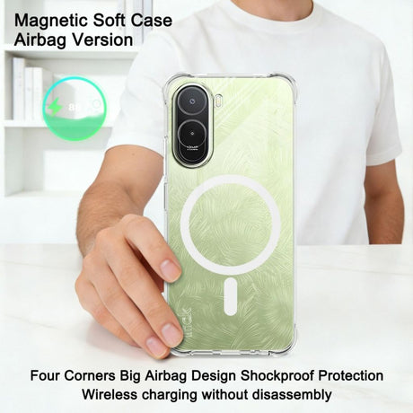 Imak Xiaomi Redmi A7 Pro Etui Airbag MagSafe Klar