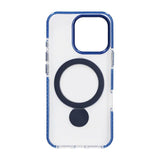 iPhone 16 Pro Max Cover Ringstativ MagSafe Blå