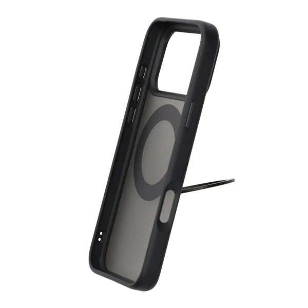 iPhone 17 Pro Max Cover Roterbart MagSafe Stativ Sort