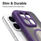 Xiaomi 17T Cover Frostet MagSafe Lilla