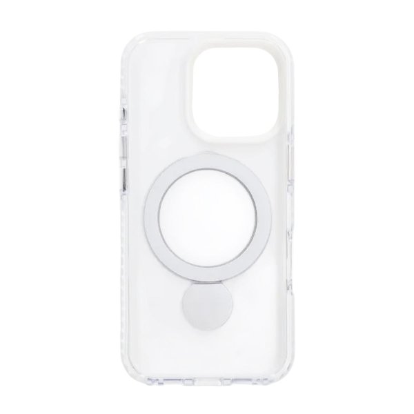 iPhone 16 Pro Max Cover Ringstativ MagSafe Transparent