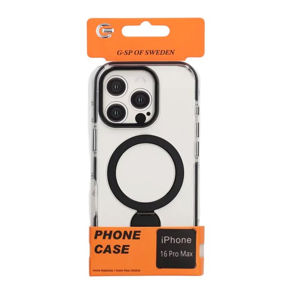 iPhone 16 Pro Max Cover Ringholder MagSafe Sort