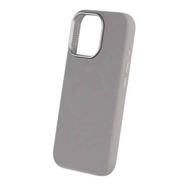 iPhone 17 Cover Silikone MagSafe Lysegrå