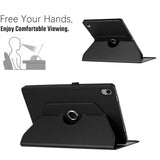 Samsung Galaxy Tab S12 Plus Etui 360 Grader Vridbar Sort