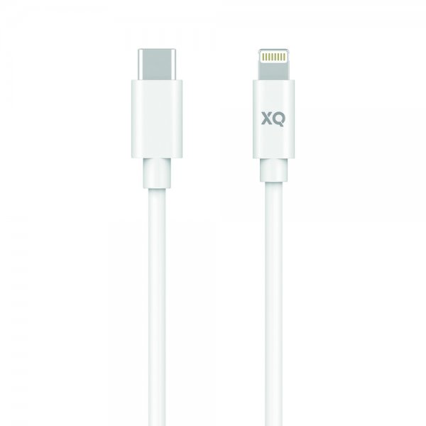 Xqisit USB-C til Lightning Kabel 1.5 m Hvid