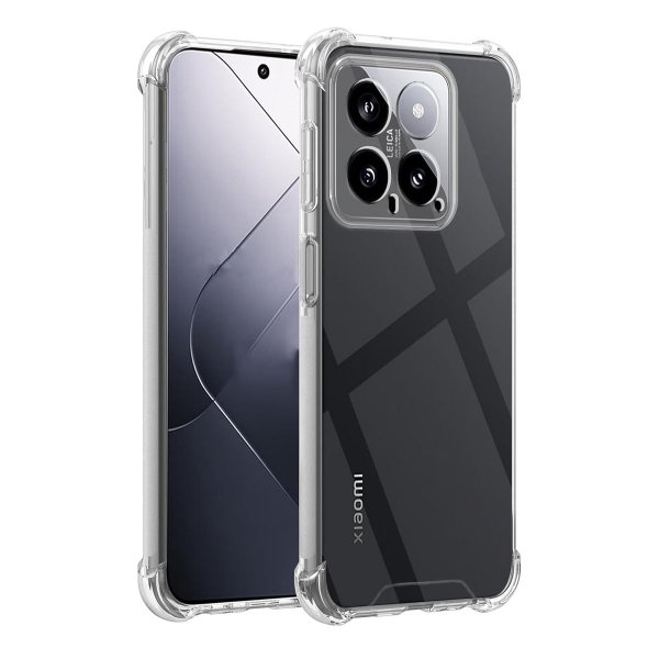 Xiaomi 14 Cover Stødsikkert Transparent