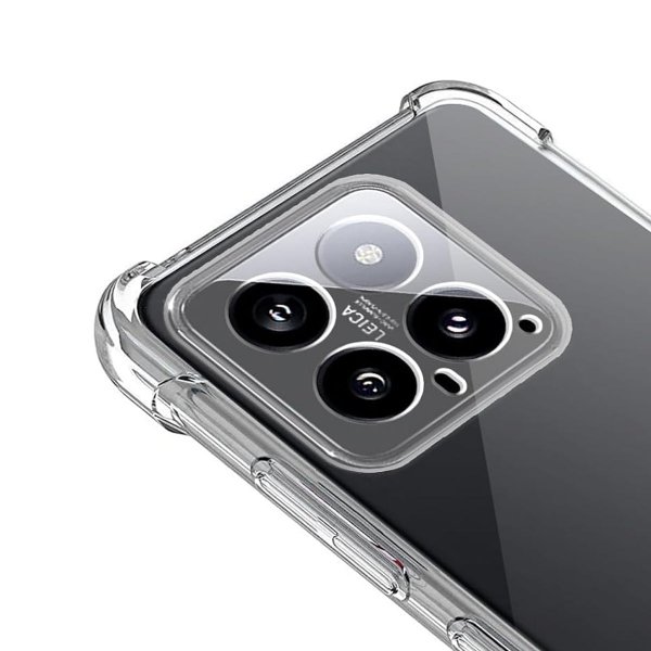 Xiaomi 14 Cover Stødsikkert Transparent
