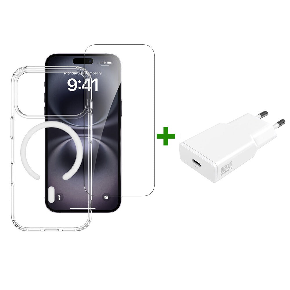 4smarts iPhone 17 Pro/iPhone 18 Pro 3in1 Premium-startsæt