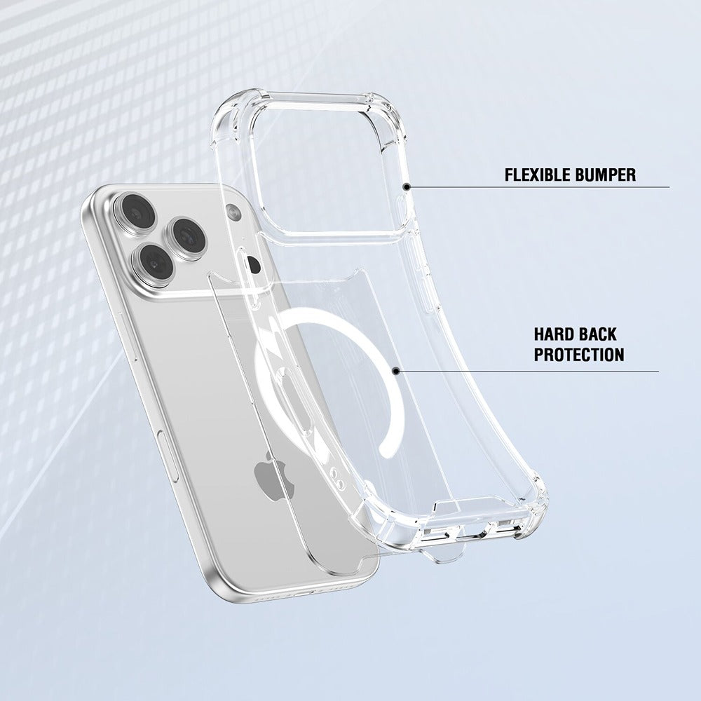 4smarts iPhone 17 Pro/iPhone 18 Pro Cover Ibiza MagSafe Klar