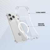 4smarts iPhone 17 Pro/iPhone 18 Pro Cover Ibiza MagSafe Klar