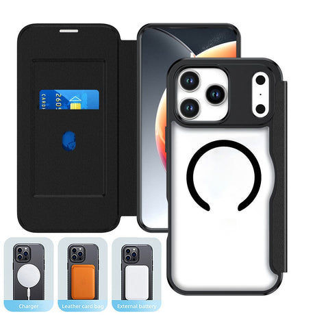 4smarts iPhone 17 Pro/iPhone 18 Pro Etui Urban Pro MagSafe Sort
