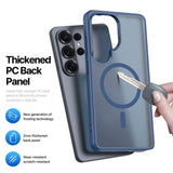 Dux Ducis Samsung Galaxy S26 Ultra Cover Yind Series MagSafe Blå