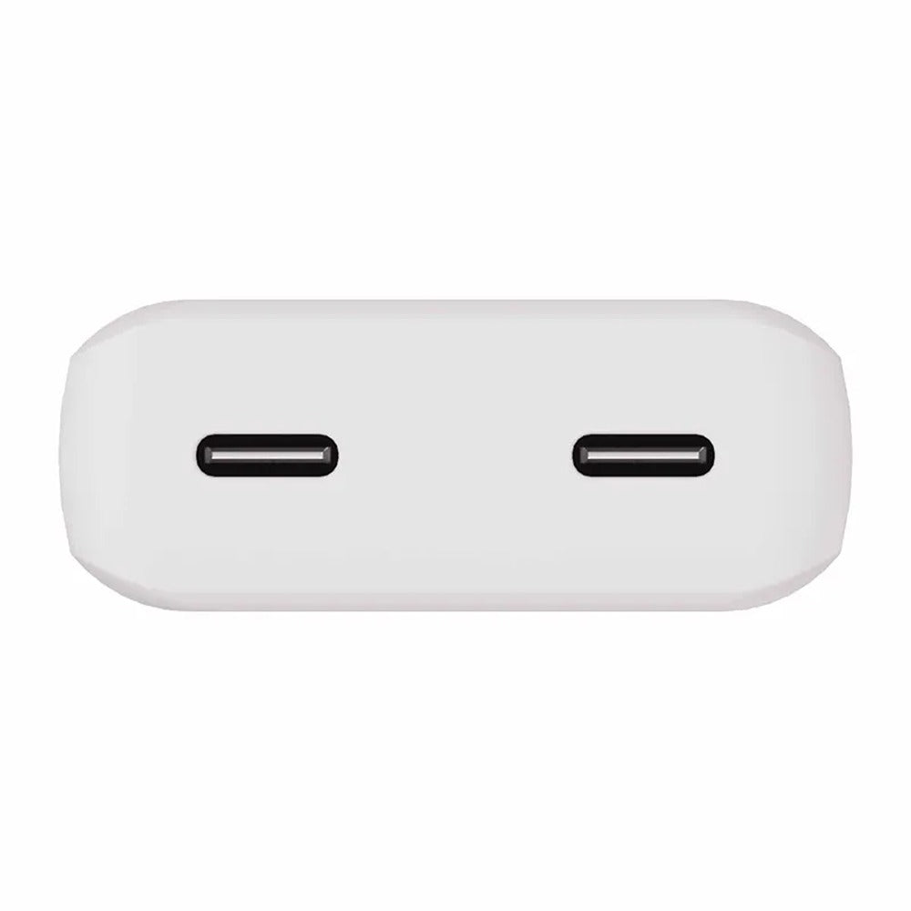 X2O 65W Dual Slim Hjemmeoplader-sæt USB-C/C GaN 1.5m Hvid