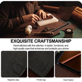 Lc.Imeeke Xiaomi 17T Pro Etui med Kortholder Stativfunktion Sort