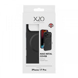 X2O iPhone 17 Pro Cover Mag Metal Sort