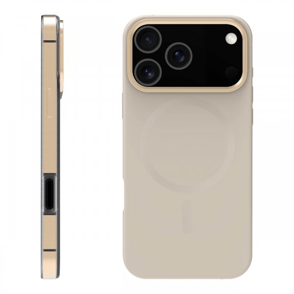 X2O iPhone 17 Pro Cover Mag Metal Guld