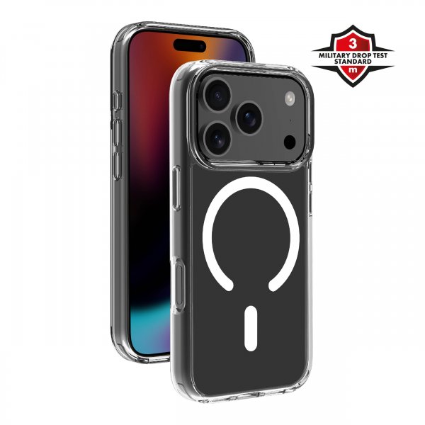 X2O iPhone 17 Pro Cover Mag Clear Transparent