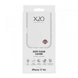 X2O iPhone Air Cover Soft Clear Transparent