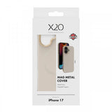 X2O iPhone 17 Cover Mag Metal Guld