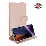 X2O iPhone 17 Etui Classic Wallet Rosaguld
