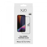 X2O iPhone 13/iPhone 13 Pro/iPhone 14 Skærmbeskyttelse Full Screen