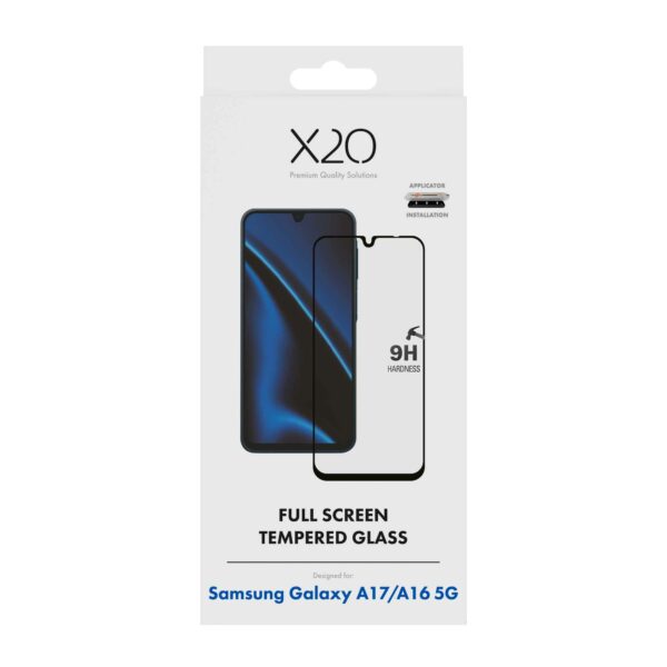 X2O Samsung Galaxy A16/Galaxy A17 Skærmbeskyttelse Fuld Skærm