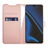 X2O Samsung Galaxy A17 Cover Classic Wallet Rosaguld