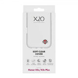 X2O Honor X5c Plus Cover Soft Clear Transparent