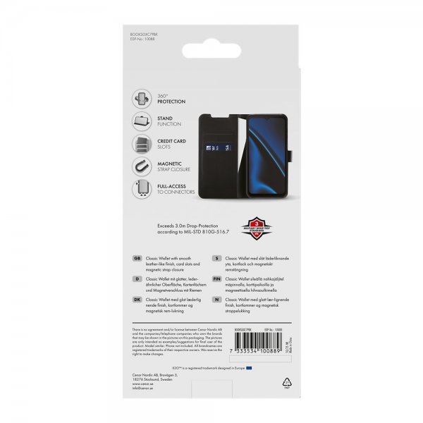 X2O Samsung Galaxy XCover 7 Pro Cover Classic Wallet Sort