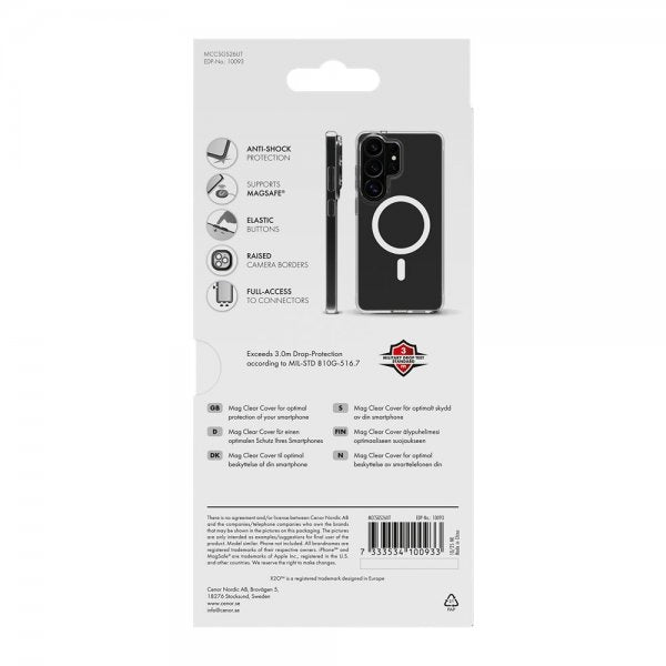 X2O Samsung Galaxy S26 Ultra Cover Mag Clear Transparent