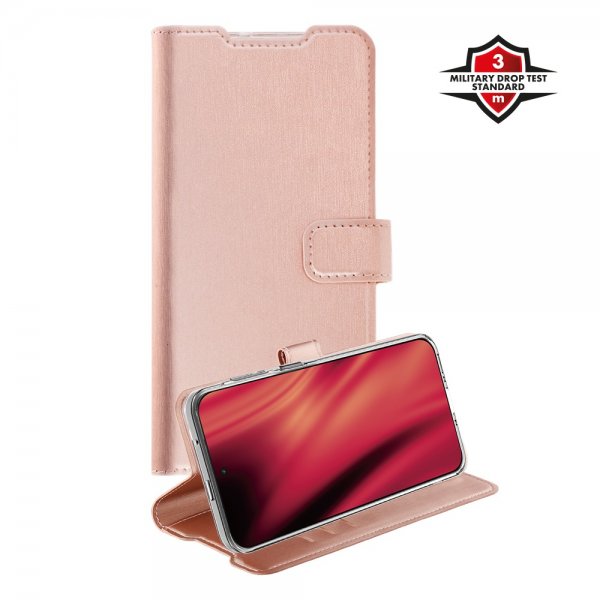 X2O OnePlus 15 Cover Classic Wallet Rosaguld