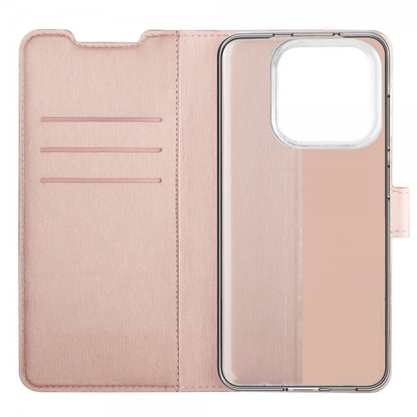 X2O OnePlus 15 Cover Classic Wallet Rosaguld