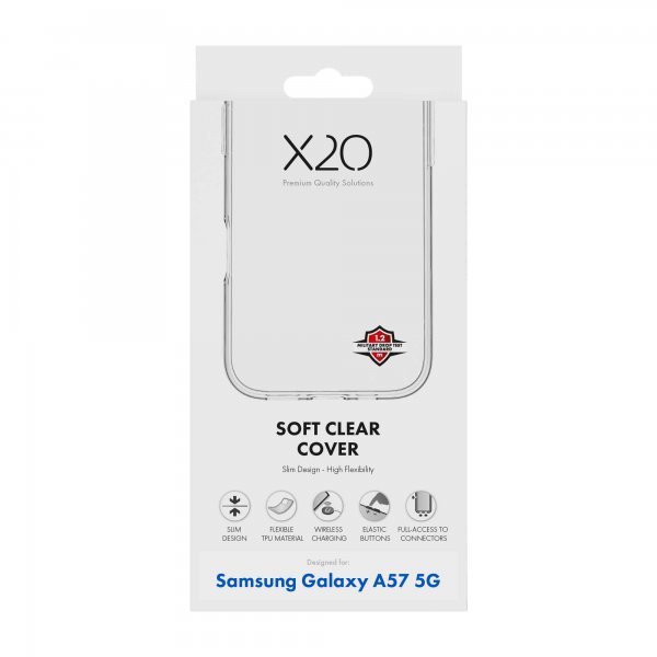 X2O Samsung Galaxy A57 Cover Blødt Gennemsigtigt