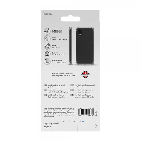 X2O Samsung Galaxy XCover 7 Cover Anti-Shock Gennemsigtig