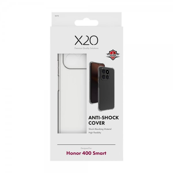 X2O Honor 400 Smart Cover Anti-Shock Klar