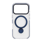 iPhone 17 Pro Max Cover Ringstativ MagSafe Blå