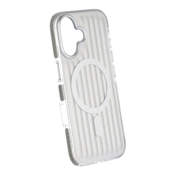 iPhone 17 Cover Riflet MagSafe Sølv