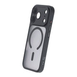 Rvelon iPhone 17 Pro Cover Kammerkant MagSafe Sort