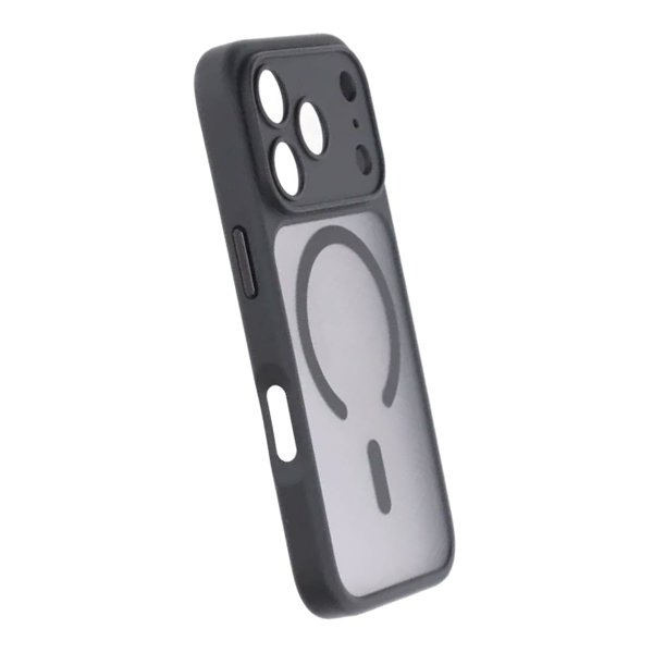 Rvelon iPhone 17 Pro Cover Kammerkant MagSafe Sort