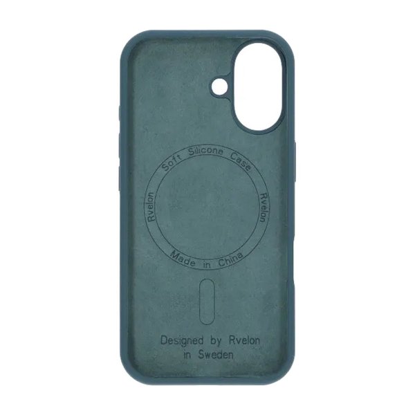 Rvelon iPhone 17 Cover Silikone MagSafe Grøn