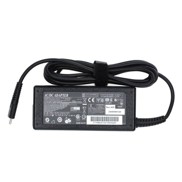 Strømadapter oplader til HP 65W USB-C PD 3.0
