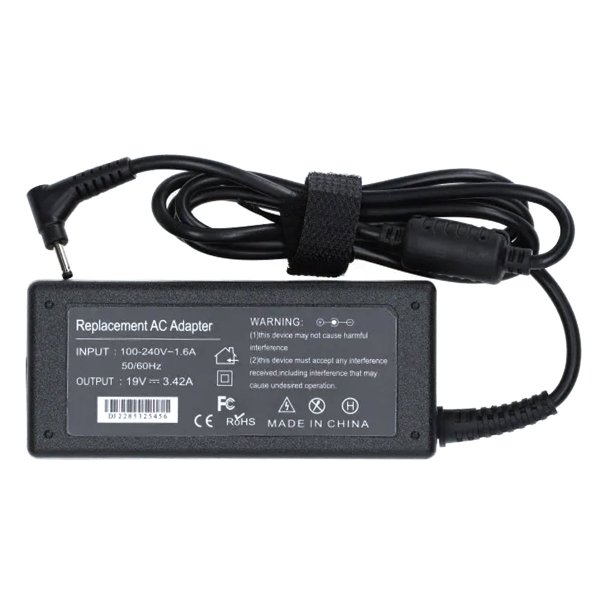 Strømforsyning Oplader til Acer 65W 19V 3.0×1.0 mm